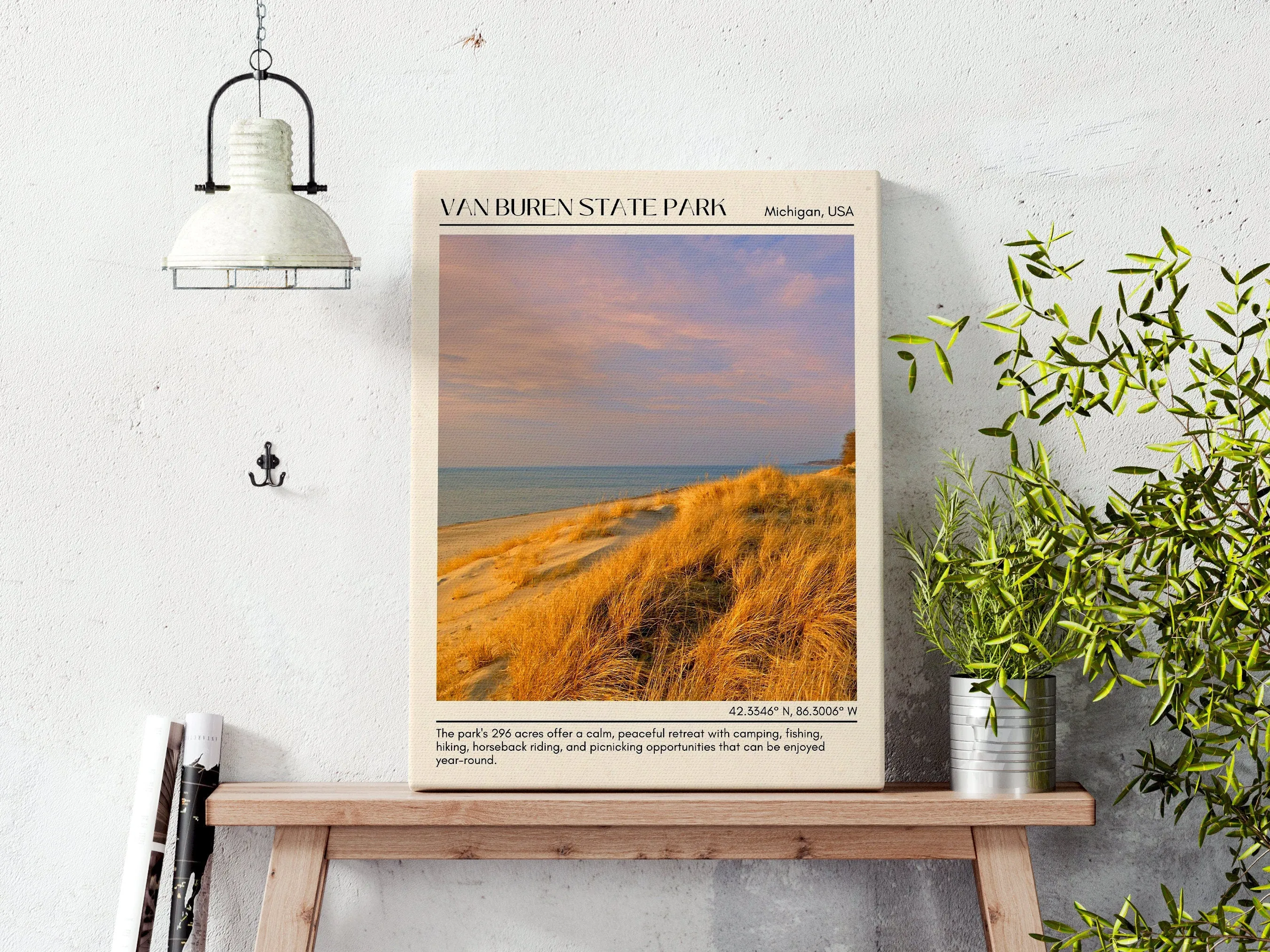 Van Buren State Park Wall Canvas, USA