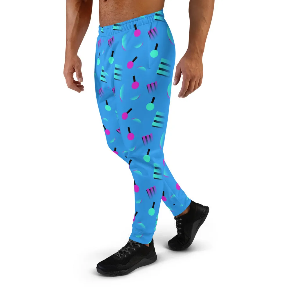 Vaporwave Memphis Men's Joggers | Back to the 80s