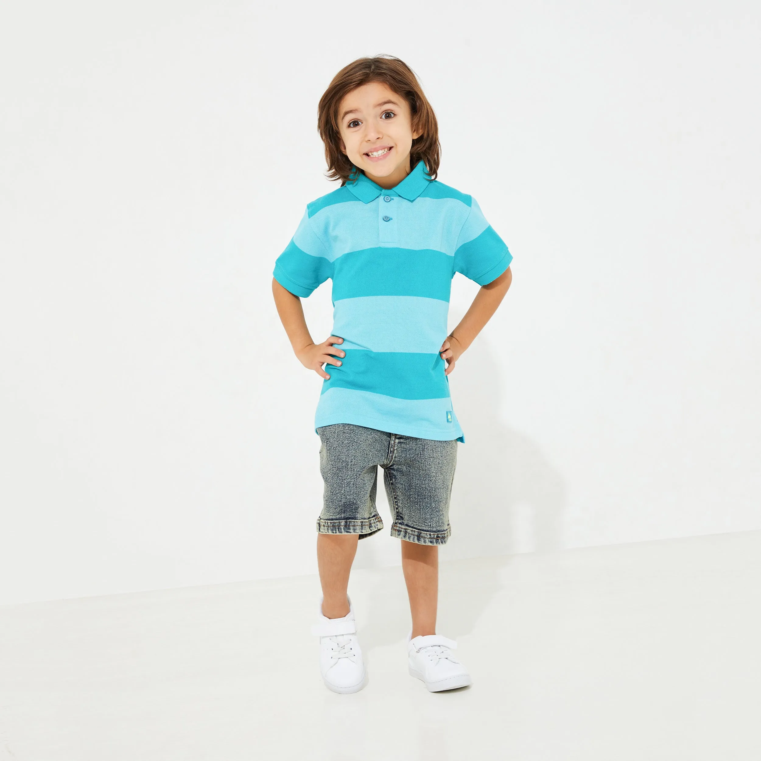 Variegated Polo T-shirt