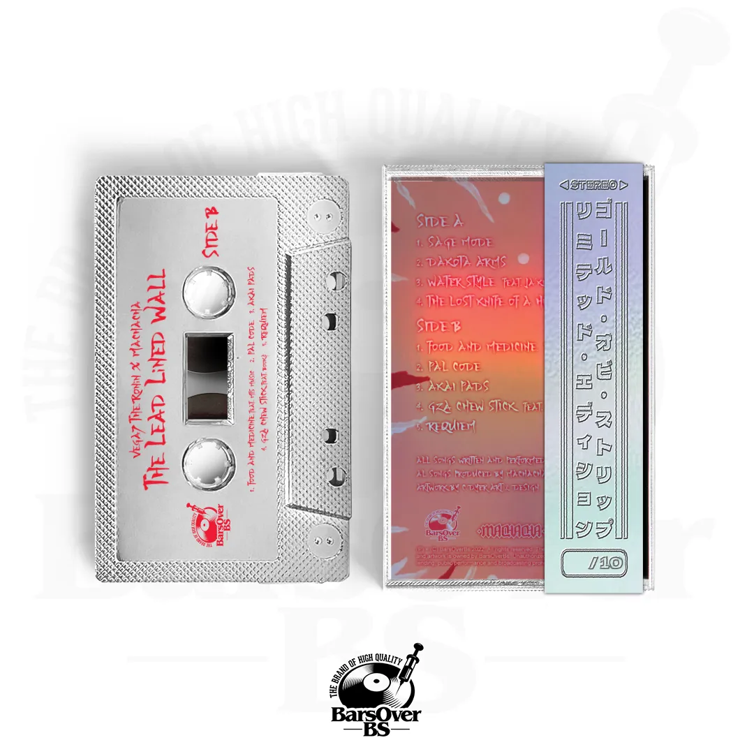Vega7 The Ronin x Machacha - The Lead Lined Wall (Retro Holographic Tape) (ONE PER PERSON/HOUSEHOLD)