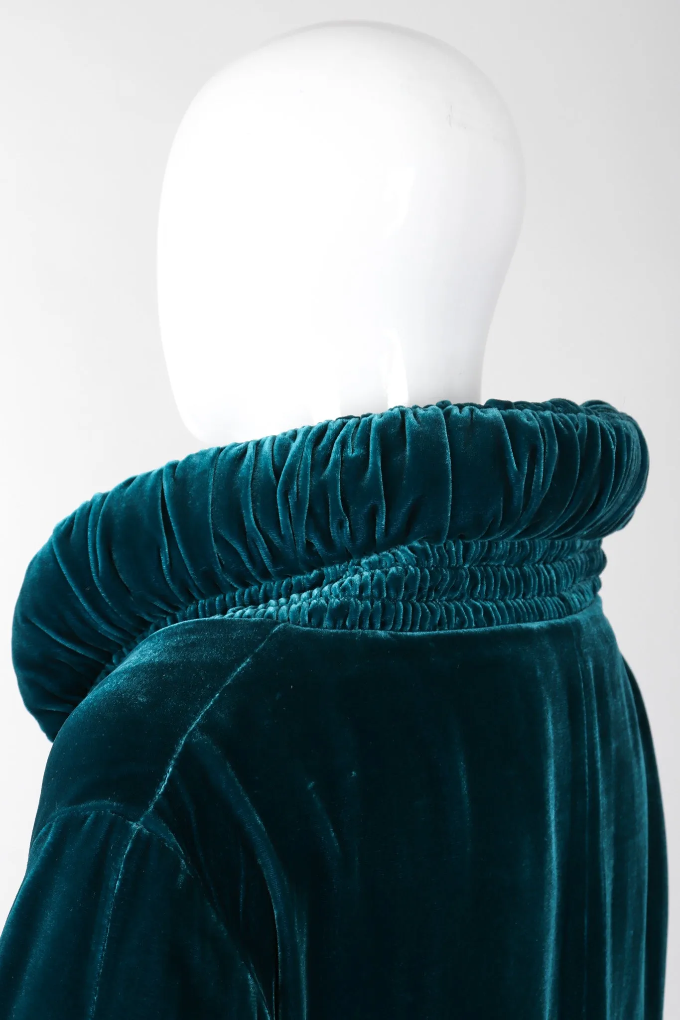 Velvet Robe Wrap Top