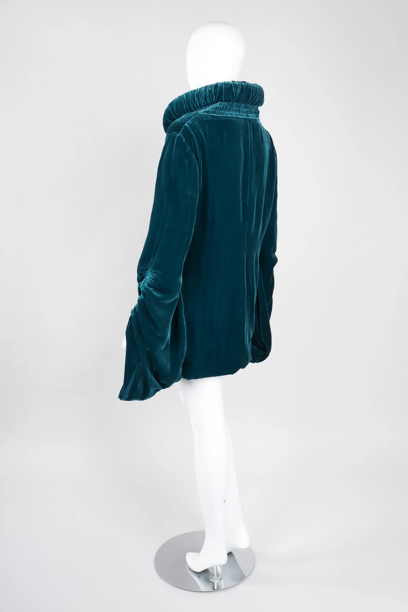 Velvet Robe Wrap Top