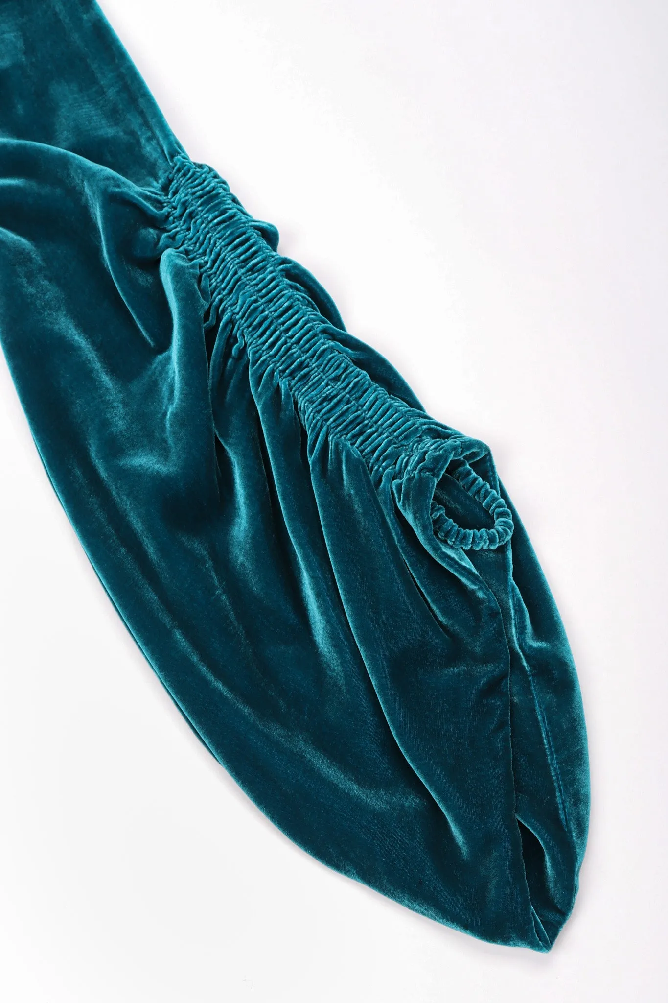 Velvet Robe Wrap Top