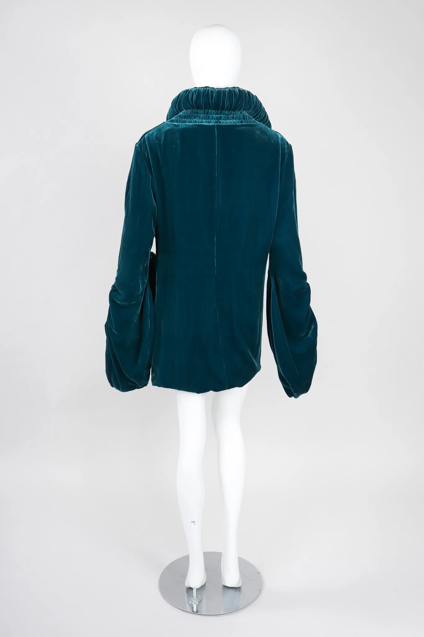 Velvet Robe Wrap Top