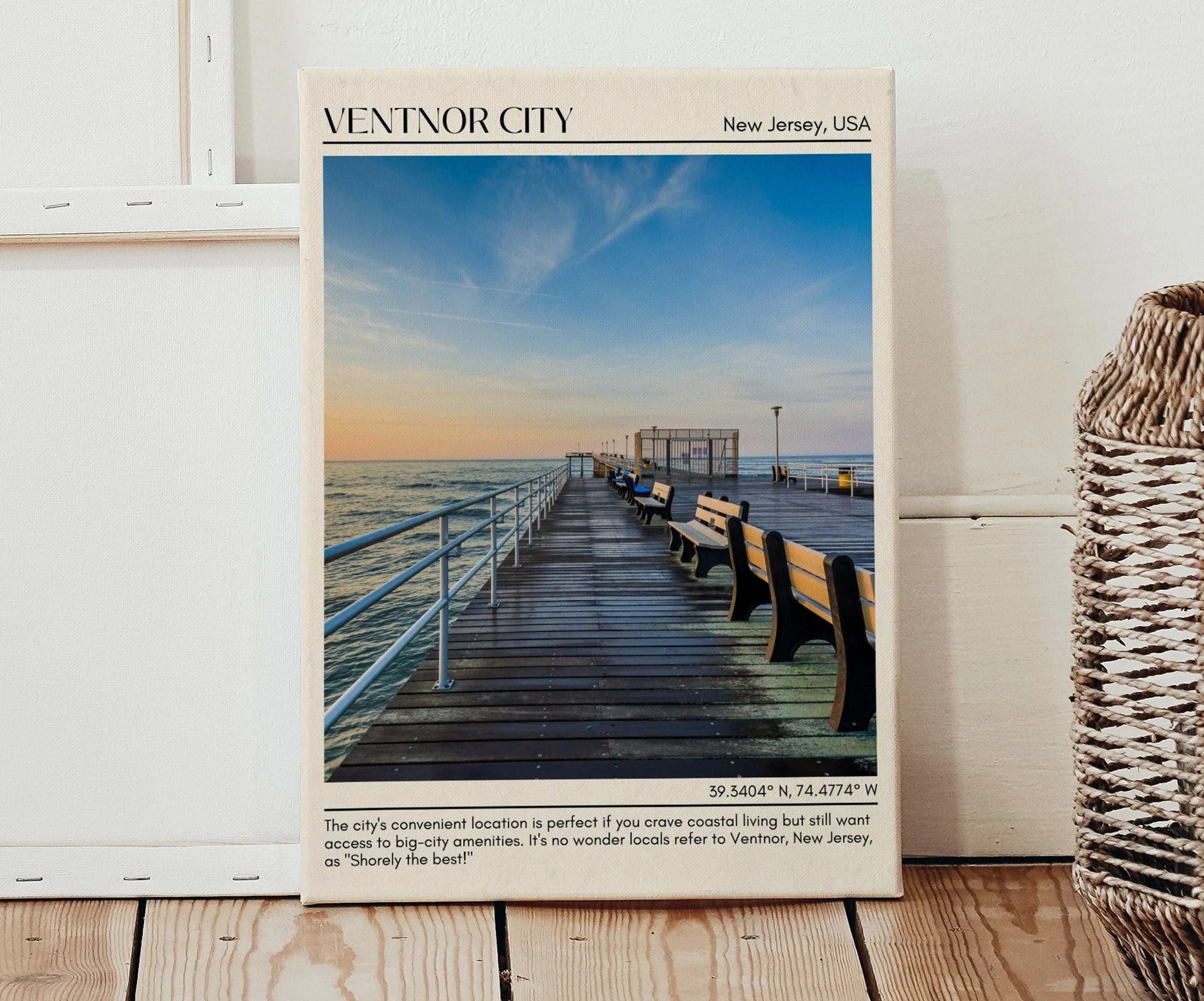 Ventnor City Wall Canvas, USA