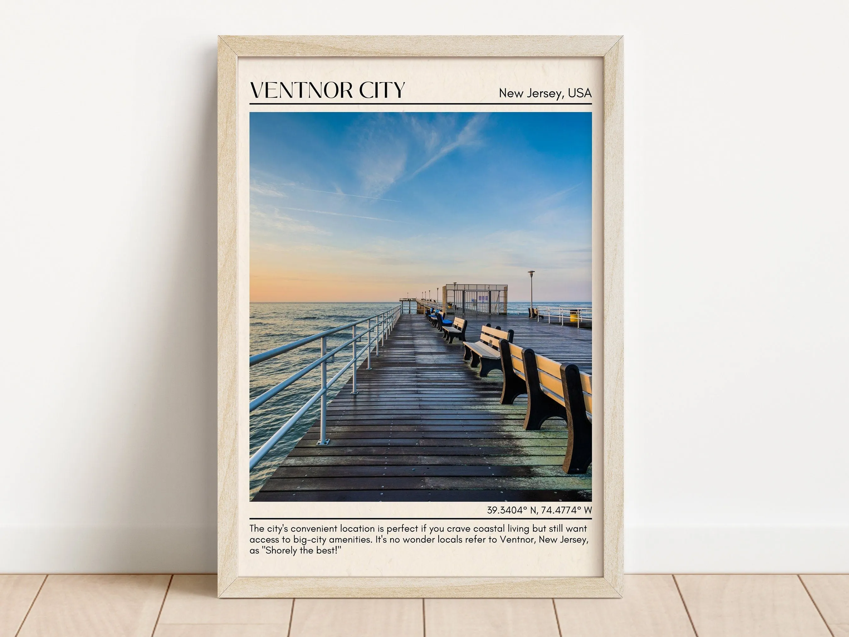 Ventnor City Wall Canvas, USA