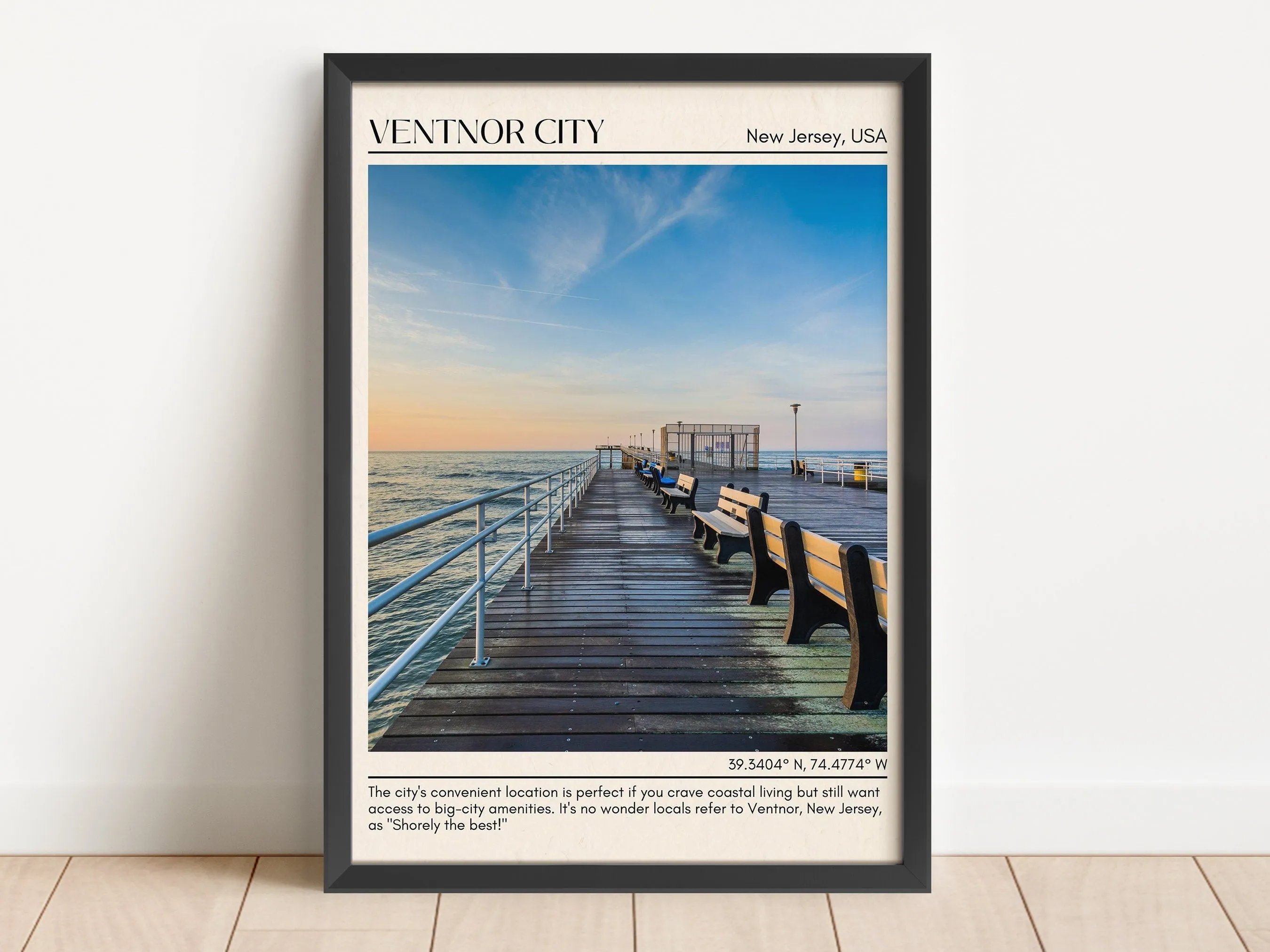 Ventnor City Wall Canvas, USA