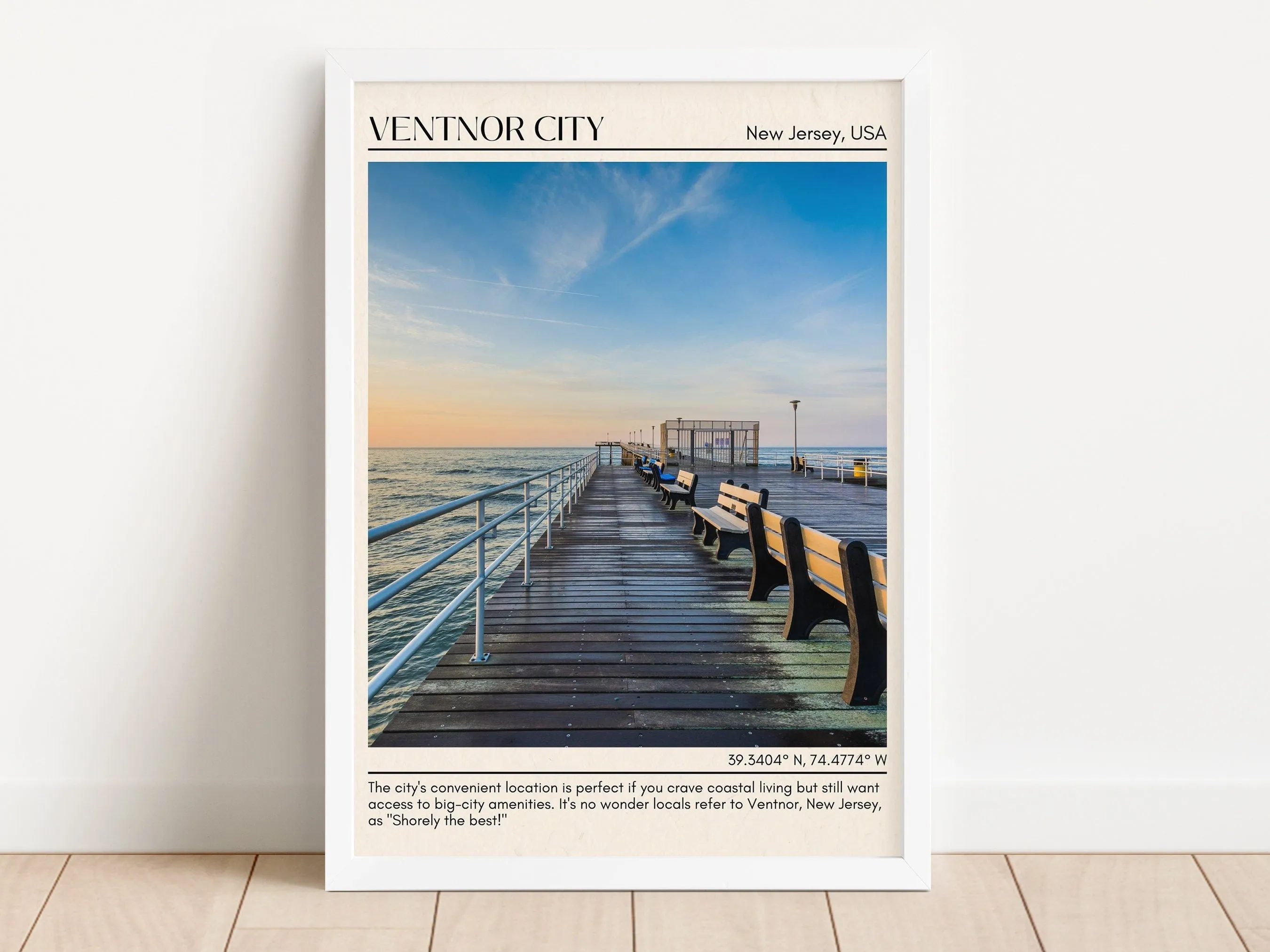 Ventnor City Wall Canvas, USA