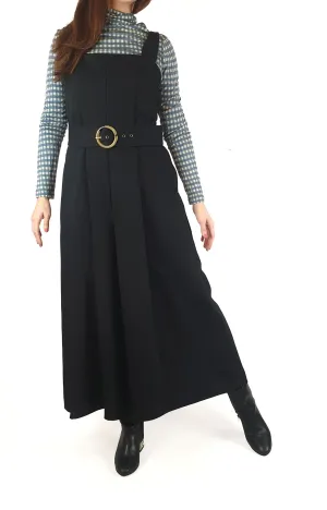 Veronica Maine black wide leg jumpsuit size 10