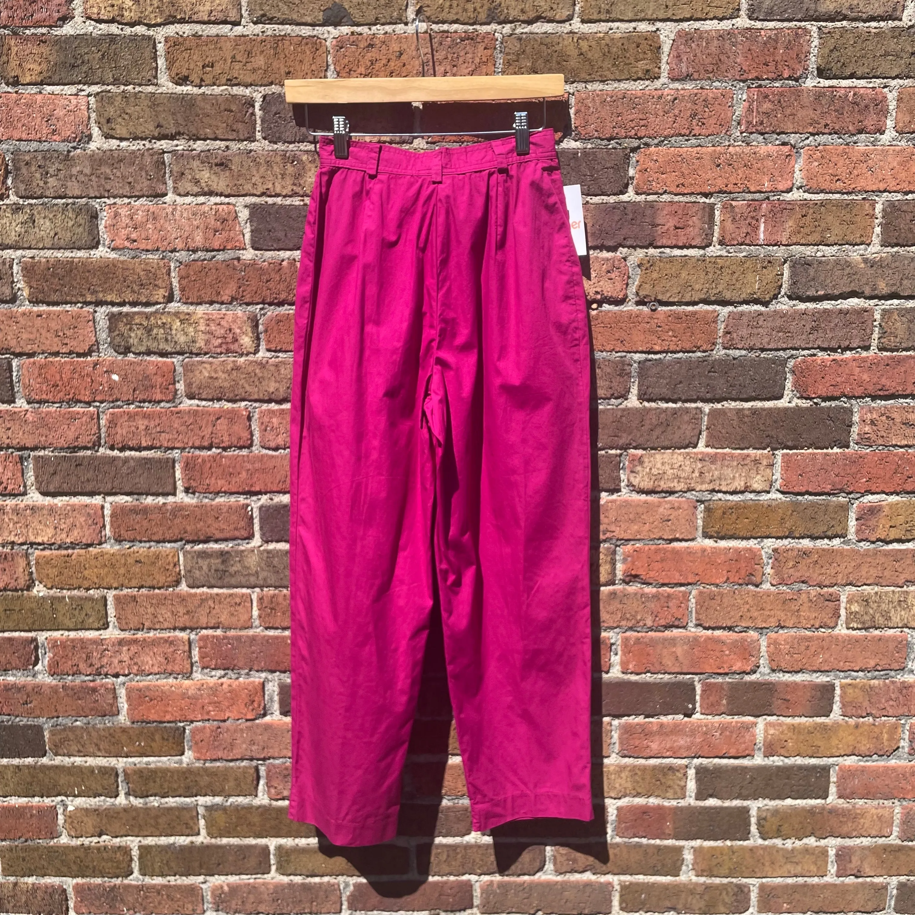 Vintage 70s / 80s Rafaella pleated high waisted slacks // size small pants trousers // size 8 (HT23109)