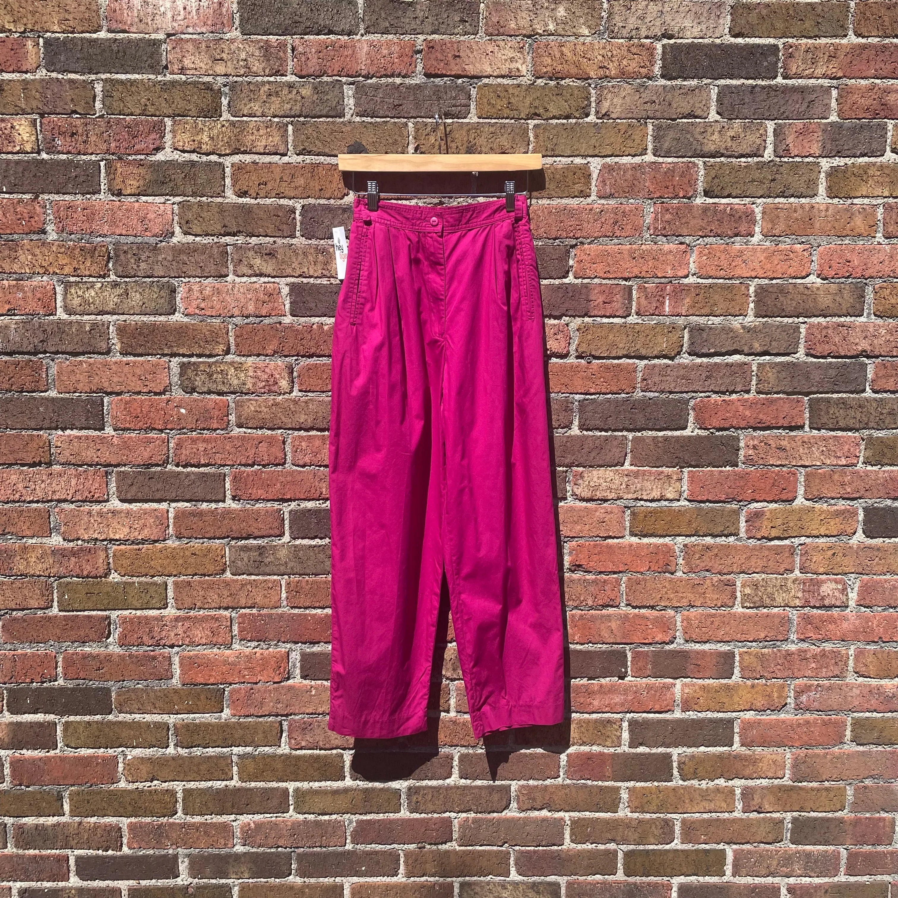 Vintage 70s / 80s Rafaella pleated high waisted slacks // size small pants trousers // size 8 (HT23109)