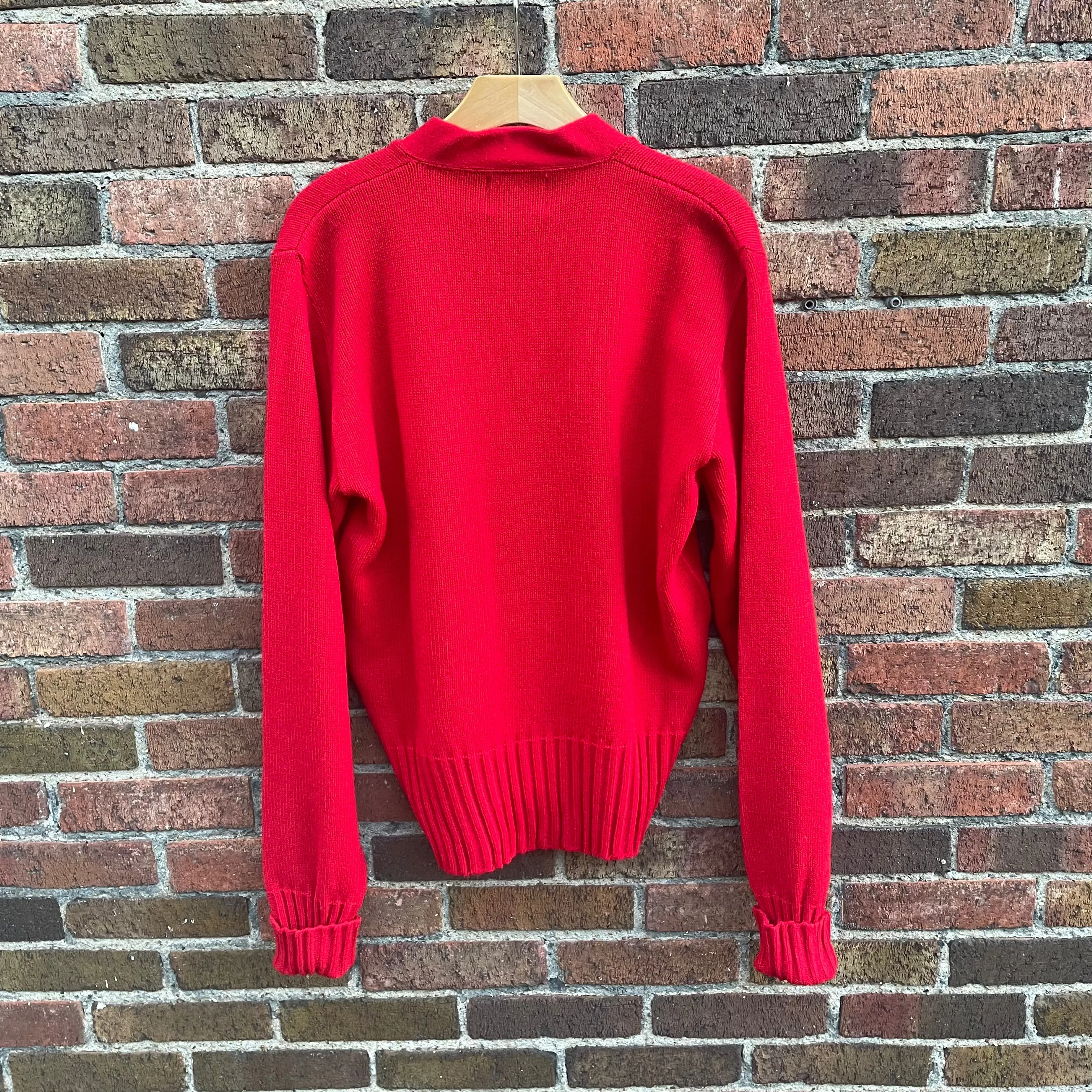 Vintage Bristol Products Varsity V-Neck official award sweater // size 44 // (ht22110)