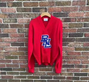 Vintage Bristol Products Varsity V-Neck official award sweater // size 44 // (ht22110)