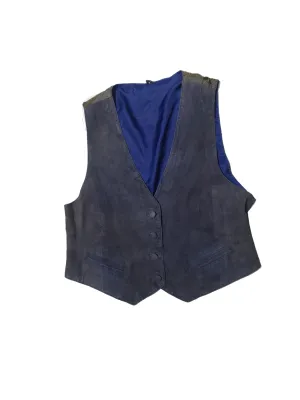 Vintage Leather Suede Vest