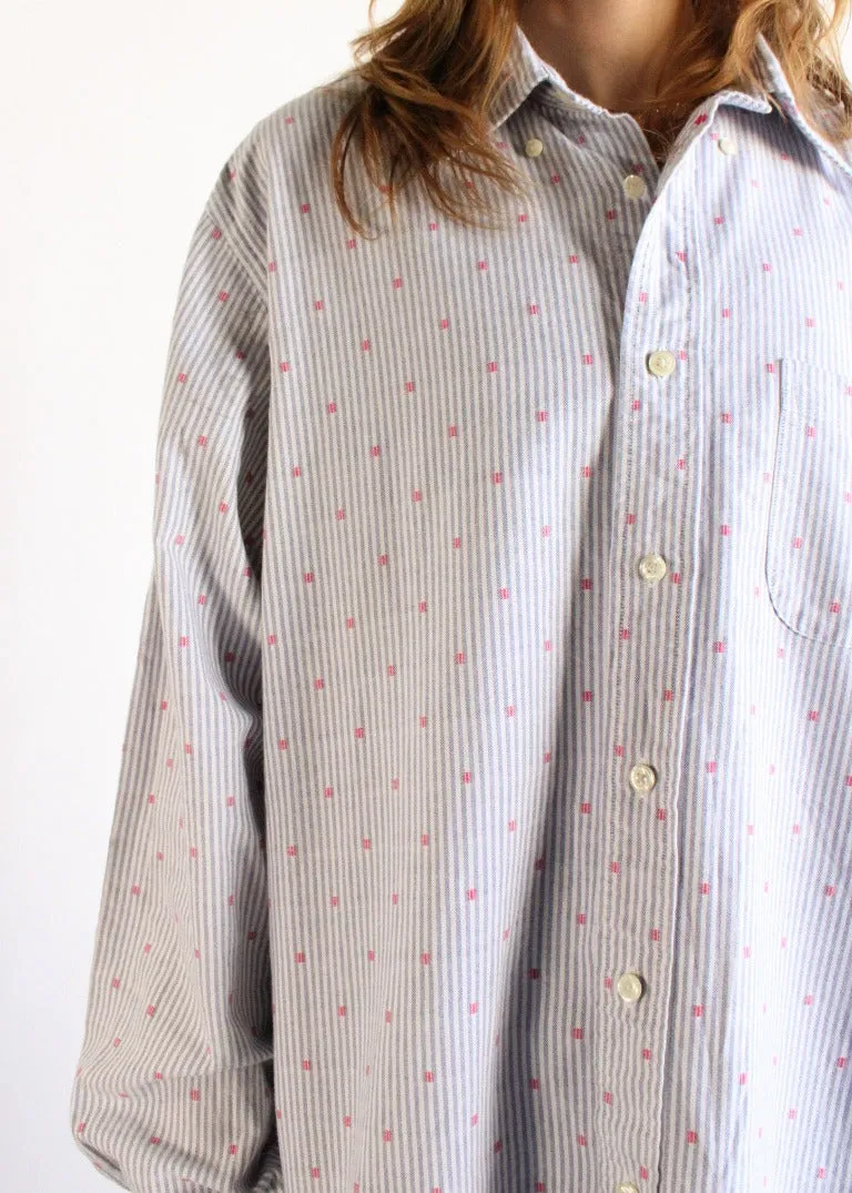 Vintage Striped Shirt T0074