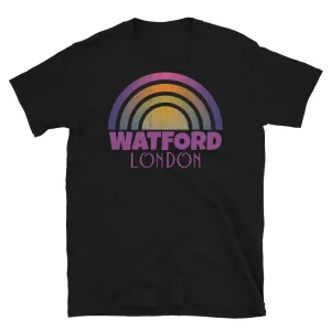 Watford London Retrowave Graphic T-Shirt