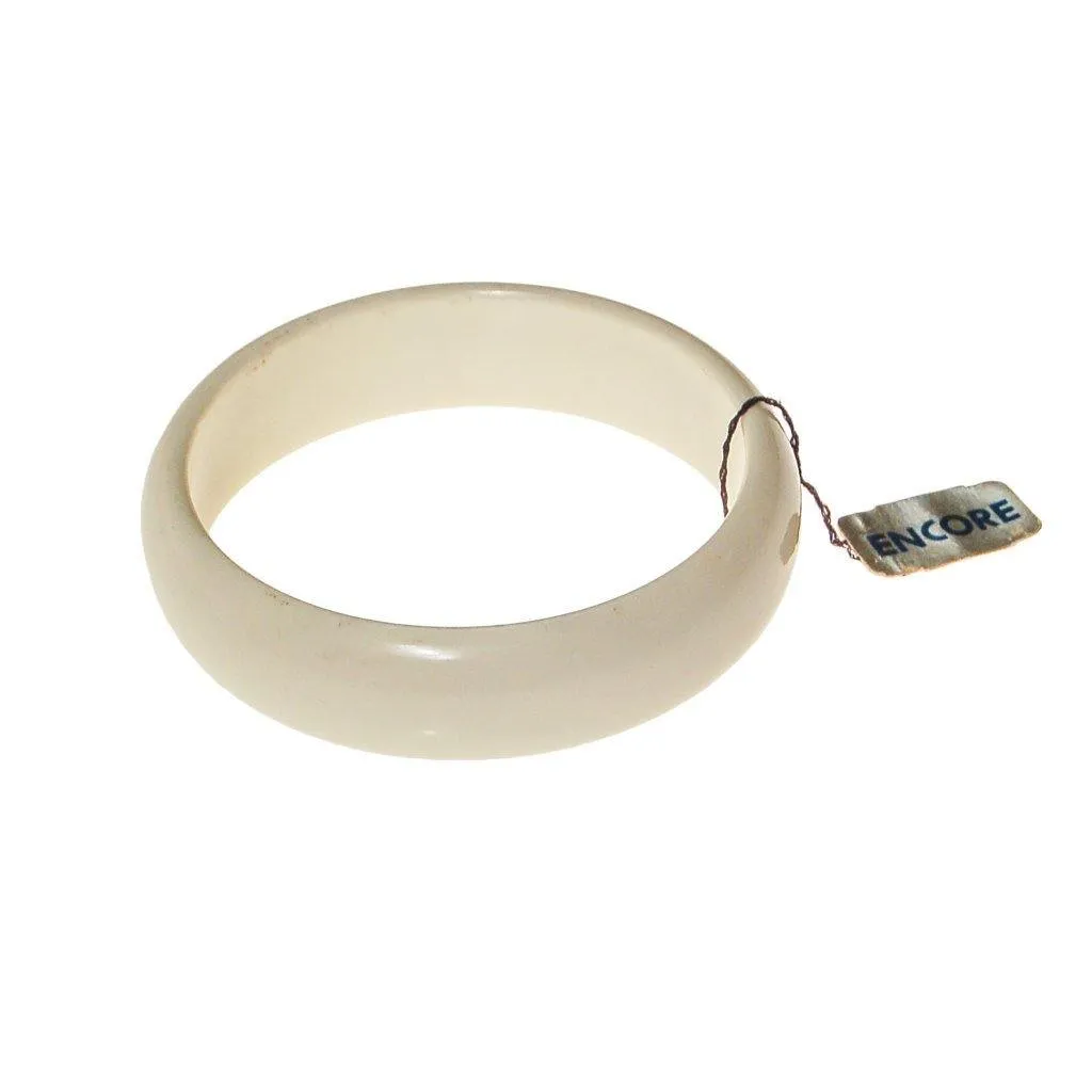 White Bangle Bracelet