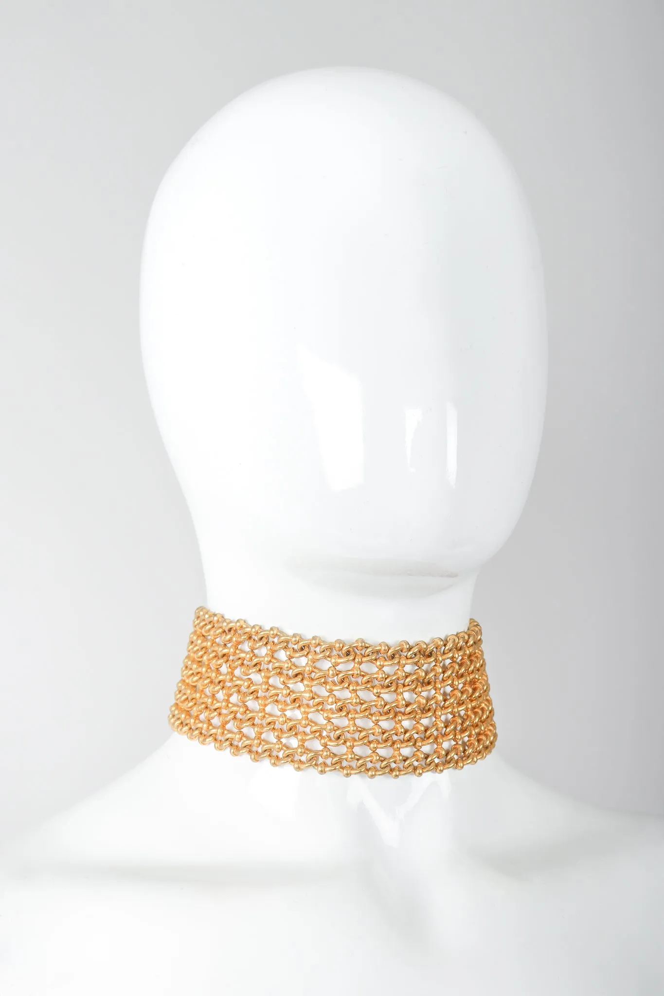 Wide Chain Link Choker