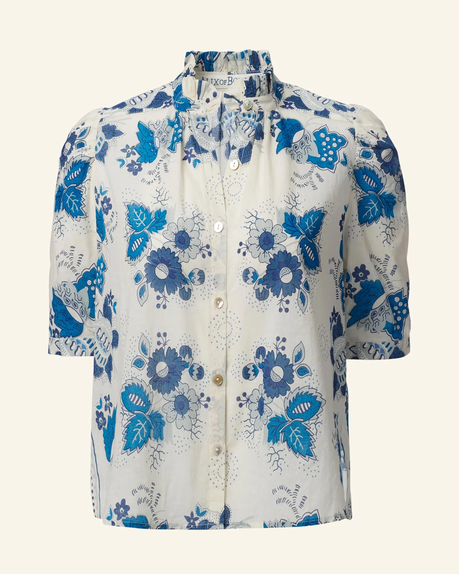 Winnie Blue China Panel Shirt