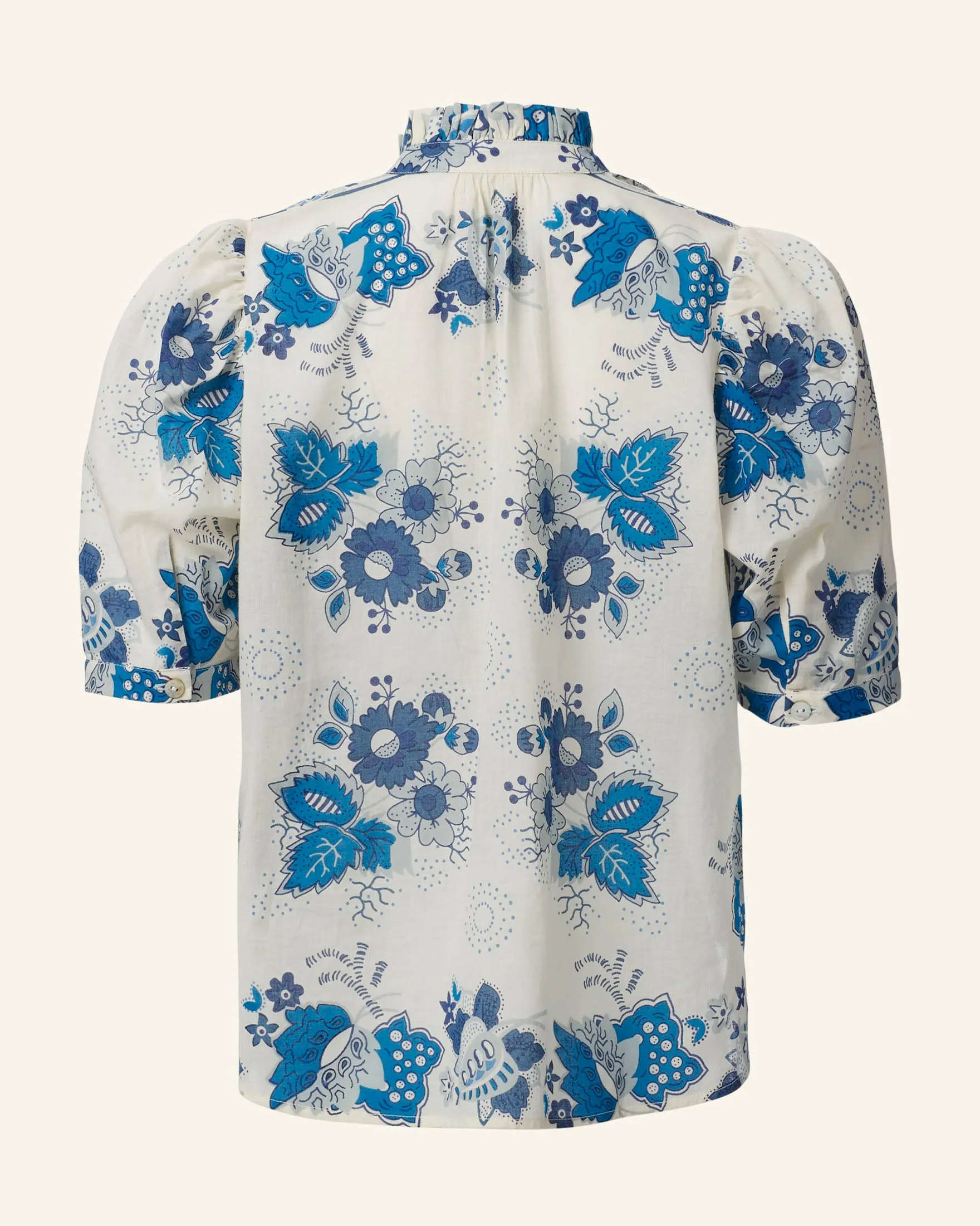 Winnie Blue China Panel Shirt