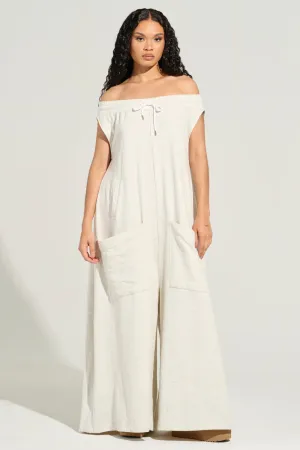 YA YOU THOUGHT FRENCH TERRY JUMPSUIT