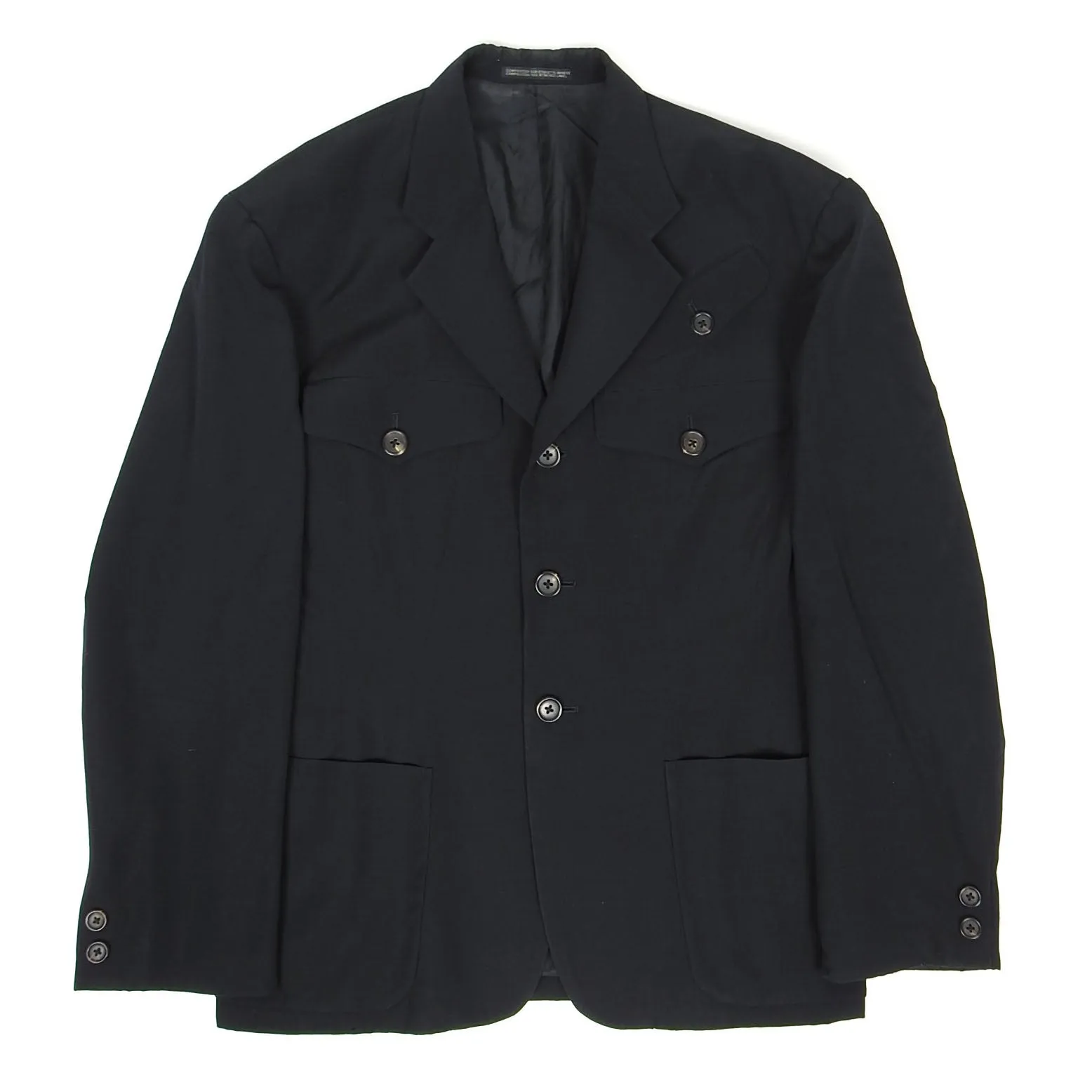 Yohji Yamamoto Pour Homme Vintage 80s Blazer Size Medium